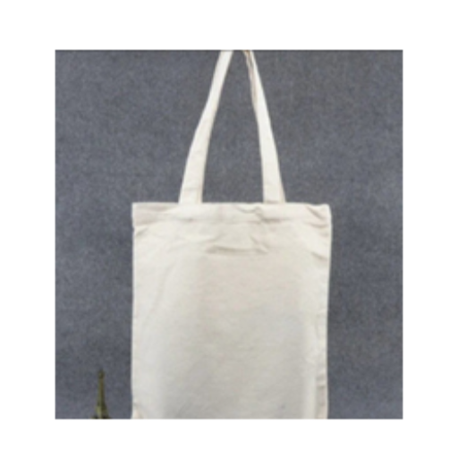 Cotton Canvas White Bag